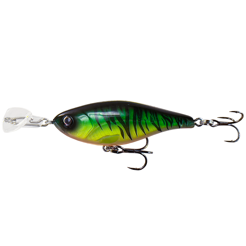 Headbanger Cranky Shad - Slow sink - Firetiger