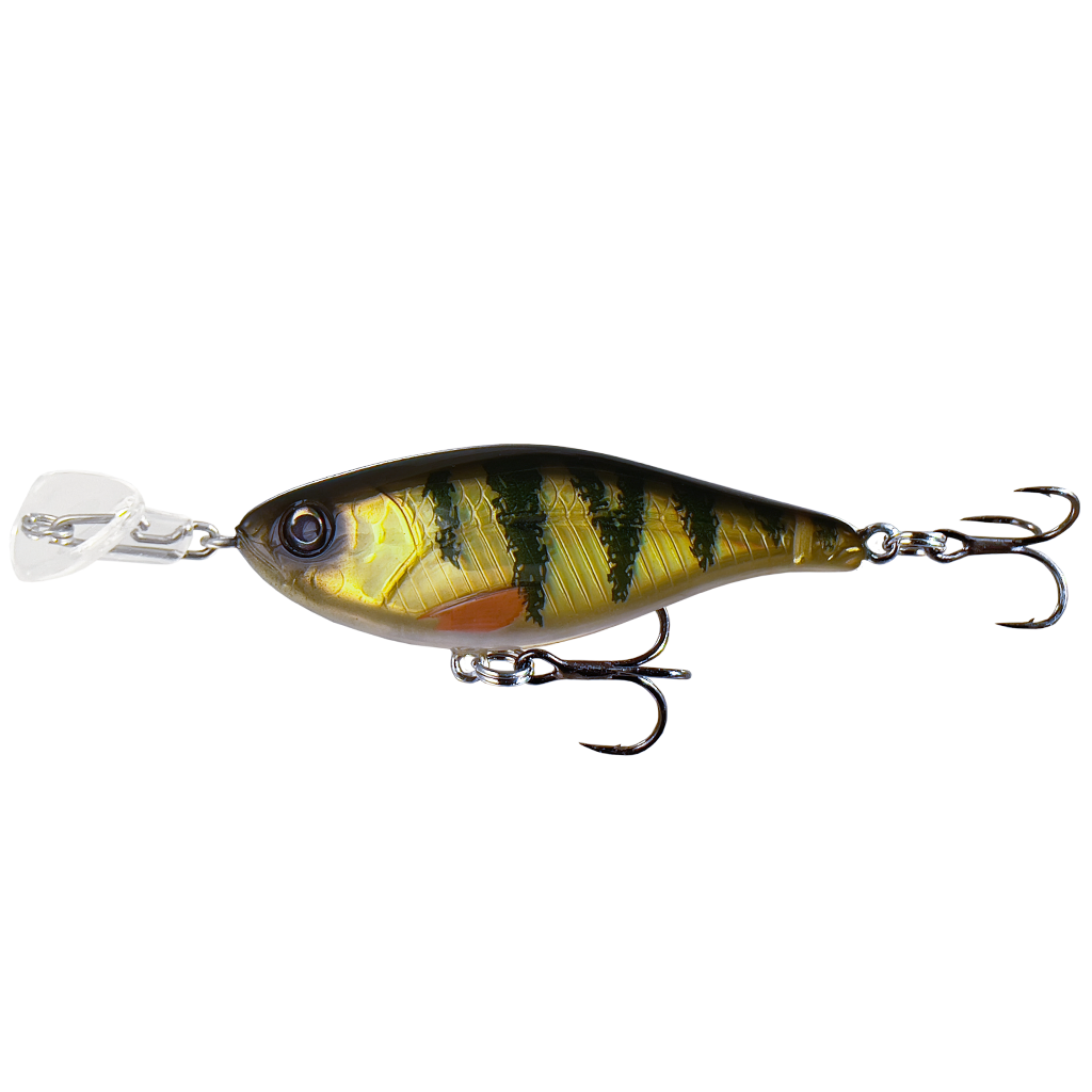 Headbanger Cranky Shad - Slow sink - Natural Perch