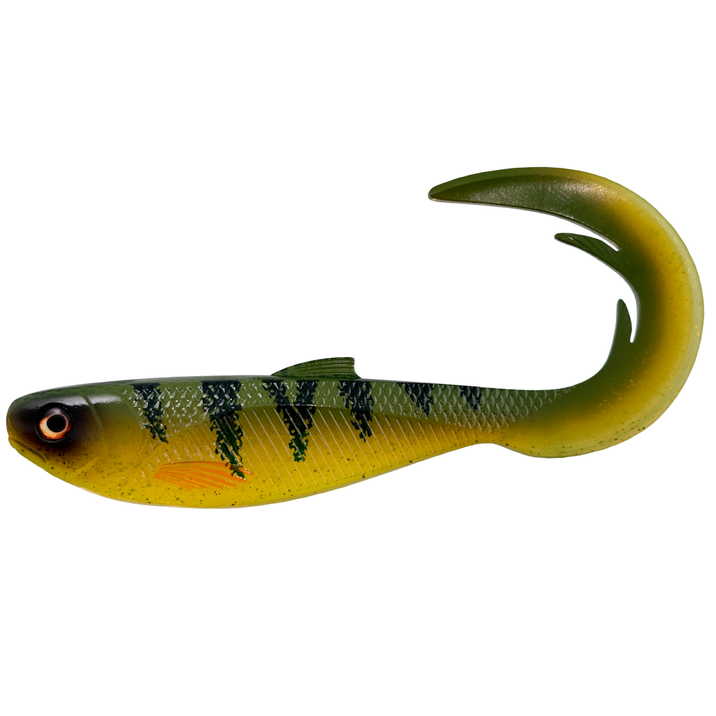 Headbanger FireTail v2 - Softbait - Yellow Perch