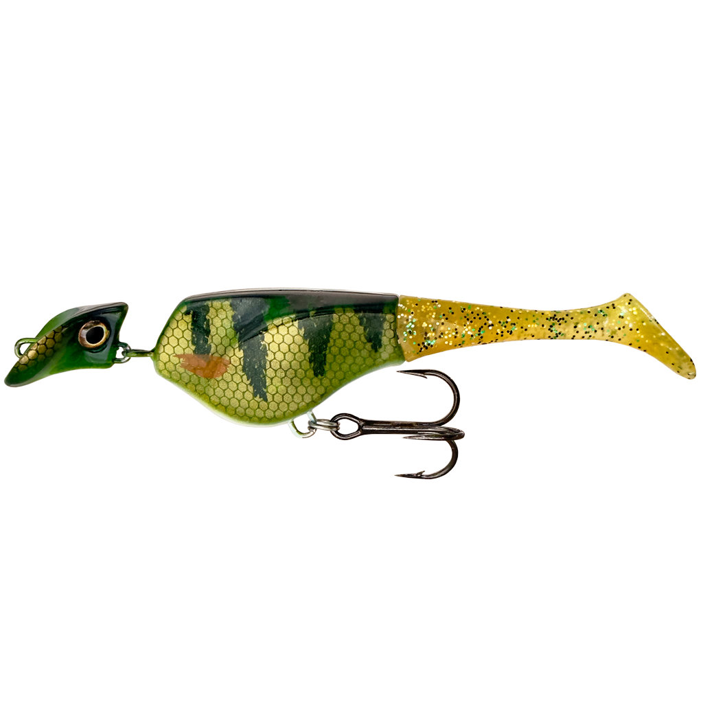 Headbanger Shad - Sinking - Natural Perch